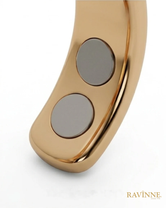 Anel RingLife™ 18K - Tecnologia para Relaxamento, Sono e Bem-Estar [Frete Grátis]