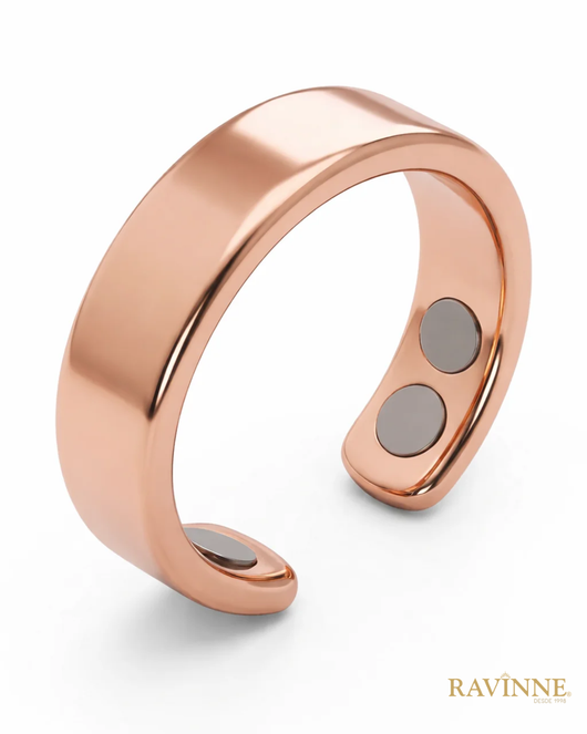 Anel RingLife™ 18K - Tecnologia para Relaxamento, Sono e Bem-Estar [Frete Grátis]