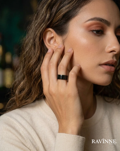 Anel RingLife™ 18K - Tecnologia para Relaxamento, Sono e Bem-Estar [Frete Grátis]
